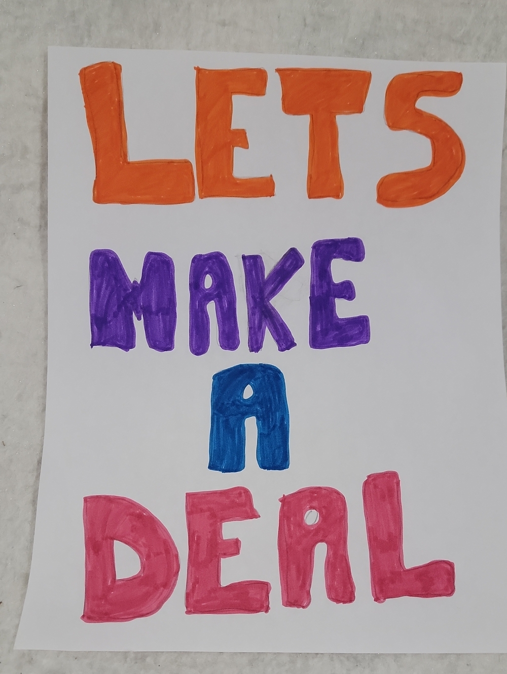 'Lets Make A Deal' Please Read Description